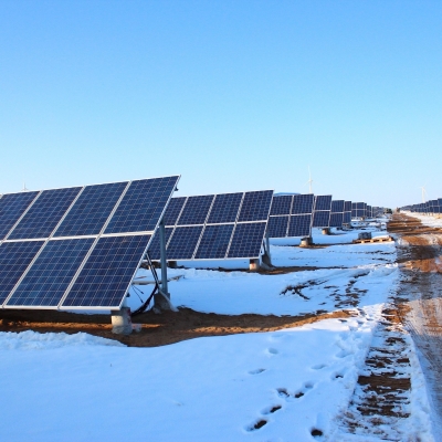 Round Solar Mounting system